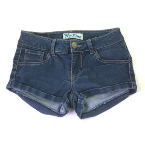 Paris Blues Slim Fit Blue Short Shorts Sz 1 KDB003